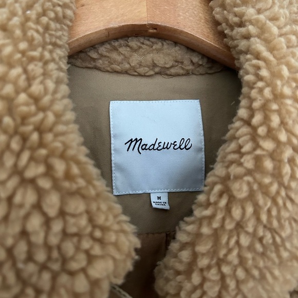 Madewell Sherpa Portland Jacket - Picture 5 of 8